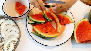 Вяленая дыня и арбуз