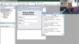 Formularios en Excel (parte 2) con Jeiner Mora