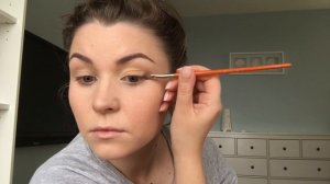 Весенний макияж/тени ATELIER T04/ATELIER/Гелевая подводка ATELIER