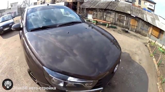 Lada Vesta, шумка капота виброизоляцией Noico смотреть онлайн