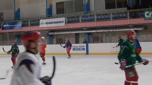 Тренировка сборной России по хоккею