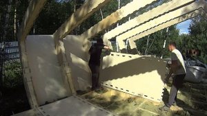 Дом за 2 недели Wikihouse "Крымский домик"