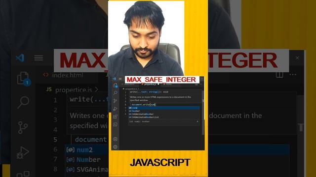 Max Safe Integer In Javascript