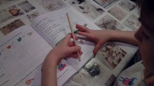 Делаю домашнее задание по математике. 2 класс. Финская школа.