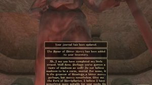 LEO doesn't read Rolled Paper  Morrowind  Day 257a