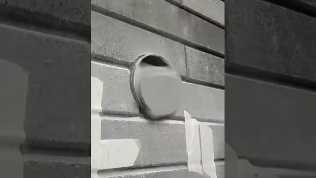 Бурение отверстия для приточной вентиляции в Казани смотреть онлайн