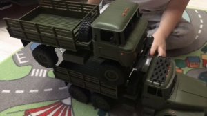 Машинка Урал 6х6.Полноприводная военная машина.Распаковка.