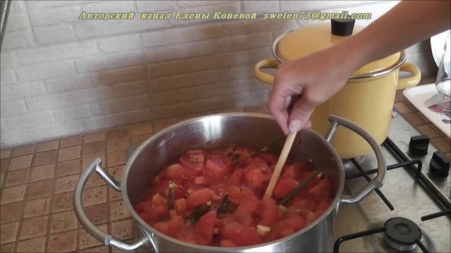 Заготовка ПОМИДОРОВ. Я готовлю. смотреть онлайн