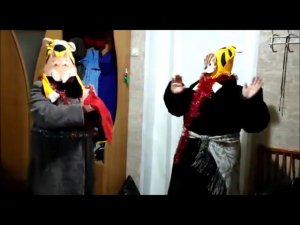 Колядуем, колядуем  самогонку носом чуем....