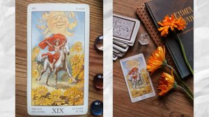 СТАРШИЙ АРКАН ТАРО "СОЛНЦЕ" (XIX)