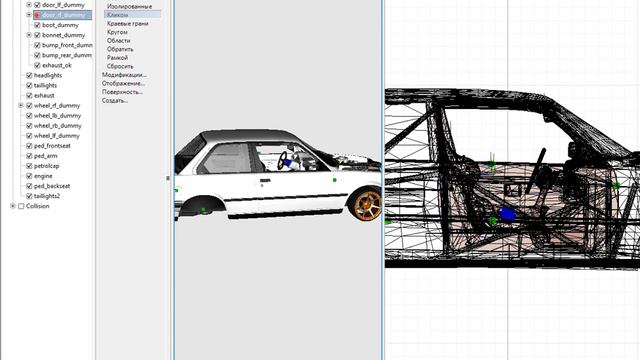 Zmodeler[Урок]Как сделать чтобы авто разбивалось в игре. смотреть онлайн