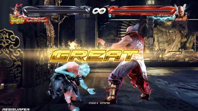 Josie ( Nina Bride Outfit ) Hwoarang Moves Tekken 7 UHD 4K 60 FPS смотреть онлайн