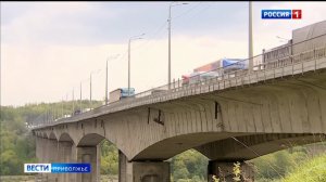 По Мызинскому мосту в Нижнем Новгороде временно ограничено движение
