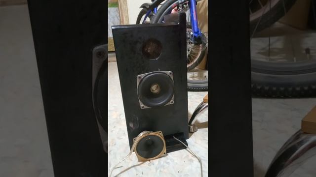 Колонки собственного производства от усилителя Onkyo A-973 (Тест 4)