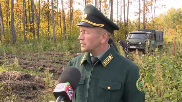 Посадка деревьев в рамках всероссийской акции "Сохраним лес" прошла в Ислейтарском лесничестве смотреть онлайн