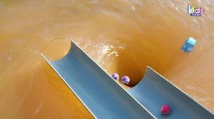 Эксперимент - Вихревая дыра против игрушек и вкусняшек! #33