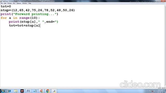 Python Tuples Full Tutorial | Difference Between List and Tuple | Mutable Vs Immutable-मैराथन क्लास