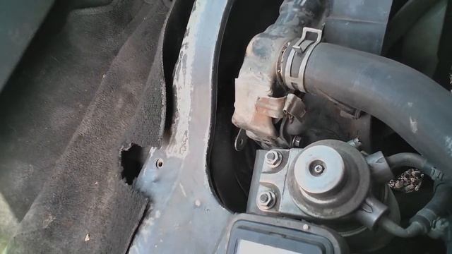 Mazda Bongo с двигателем RF, регулировка датчика положения педали газа смотреть онлайн