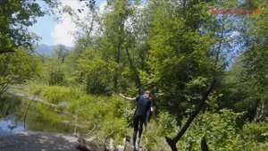 Архыз. Поход на водопад Чигордали.