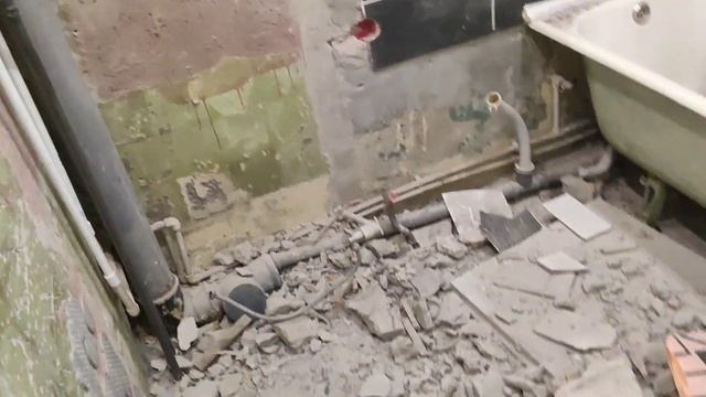 Влог: Совместить санузел в хрущевке| Какие сложности?| Тёплый пол