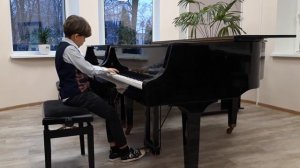 " Такатина", " Маленькая прелюдия до мажор" Кирилл Пономарев, 3 класс фортепиано.