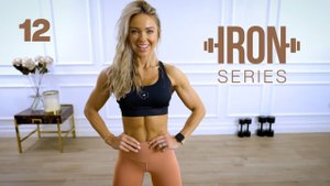 Caroline Girvan - IRON Series 30 Min Upper Body Chest and Triceps Workout _ 12