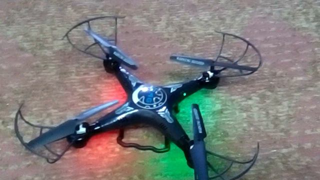 У квадракоптера не работает 1двигатель