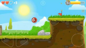 Как пройти игру "Red ball 4" 2 уровень