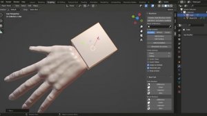 Урок по обрезанию объекта в Blender v 3.3
