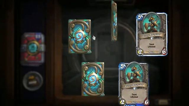 Hearthstone: Проект Бумного Дня. Открытие 50 бустеров (комплектов карт) смотреть онлайн