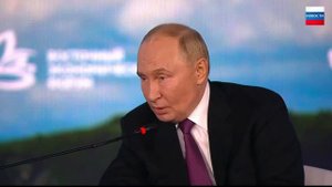 Путин принял участие в пленарном заседании Восточного экономического форума во Владивостоке 2024г.