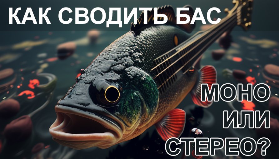 Как сводить бас: в моно или стерео?