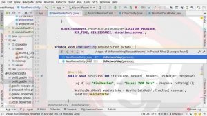 Weather App in Android Studio | Mini Weather App Creation | Display Weather Data Part 11