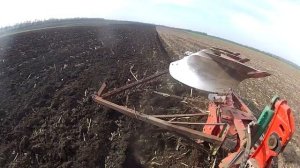 Гребенка на оборотном плуге