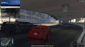 GTA 5 Online - 17k in 4 minutes. Armored Kuruma. CEO Hostile Takeover LISA