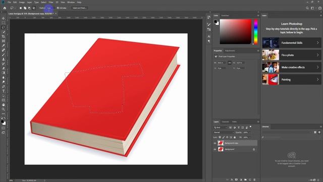 How to use Lasso Tool in Adobe Photoshop CC 2019 | ការប្រើប្រាស់ Lasso Tool ក្នុង Photoshop CC 2019 смотреть онлайн