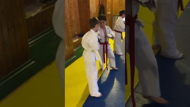 Малыши тоже могут работать жестко?#karate#smartkarate