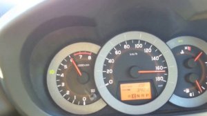 Rav4 2.4 0-180 разгон