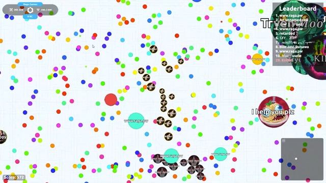 How to Master Different Game Modes?! Agar.io Raga Gameplay