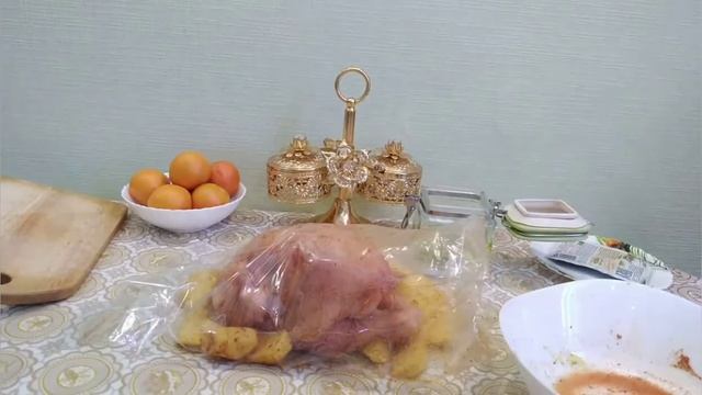 Сочная курица в духовке
