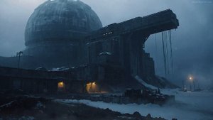 💿💀Misty Zone Base - Dystopian Dark Ambient Music - Post Apocalyptic Rain Ambience