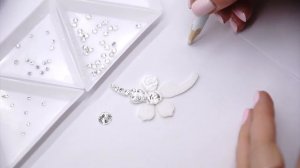 Как правильно клеить стразы индийским клеем Fevicryl Fabric Glue