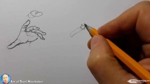 как рисовать руки как рисовать кисти рук 2 часть