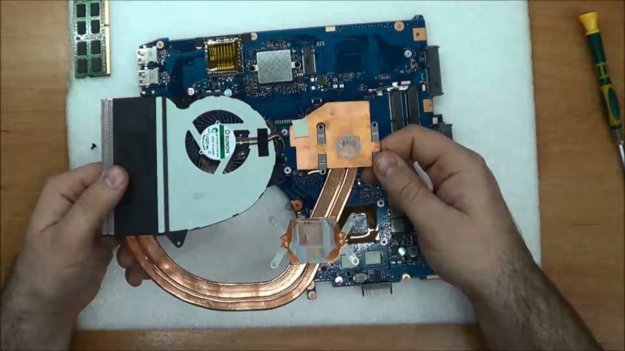 #КиберВнук | Как разобрать и собрать ноутбук Asus ROG GL552J смотреть онлайн