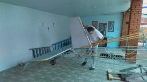 Самодельный самолёт .Управление. Piper Cub.