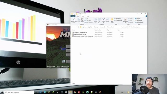 How To Add Shaders In Minecraft | 1.18.2 | Easy Shaders Installation смотреть онлайн