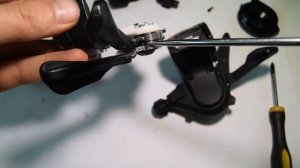 Shimano Deore M591 10 speed shifters breakdown, repair service
