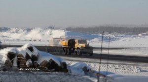 "Адская" машина КрАЗ с двигателем от самолёта. Горячий обдув в аэропорту Внуково