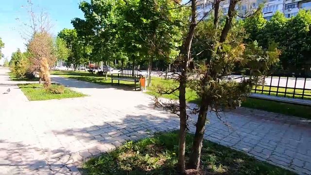 Белгород прогулка по улице проспект Ватутина