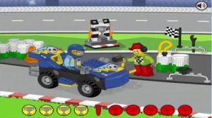 ✔ Мультик игра про МАШИНКИ LEGO City ГОНКА LEGO® JUNIORS Развивающее видео